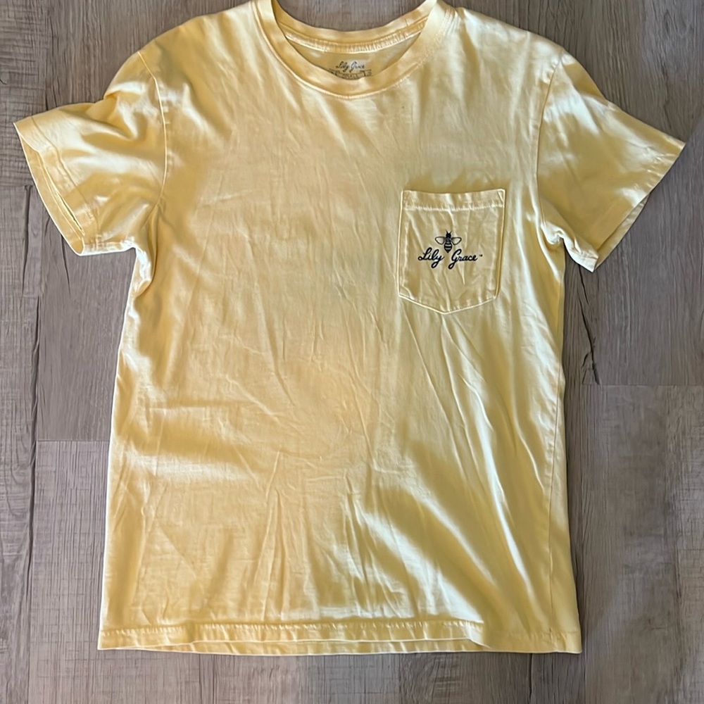 LILY GRACE YELLOW TEE